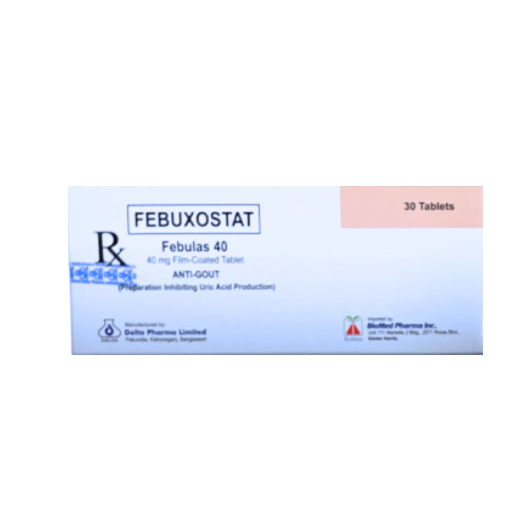 ATENURIX Febuxostat 40mg Tablet x 1