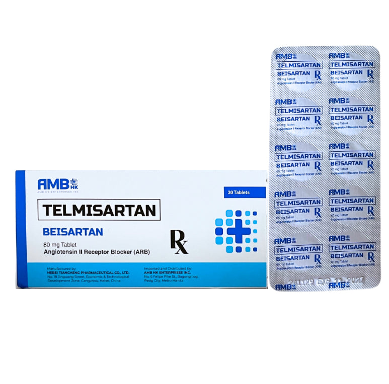 TELDRA (Telmisartan) 80mg Tablet x 1