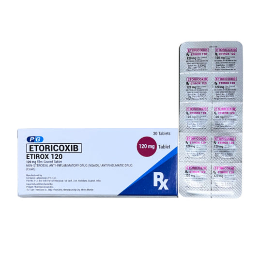 Etoricoxib 120mg Tablet x 1
