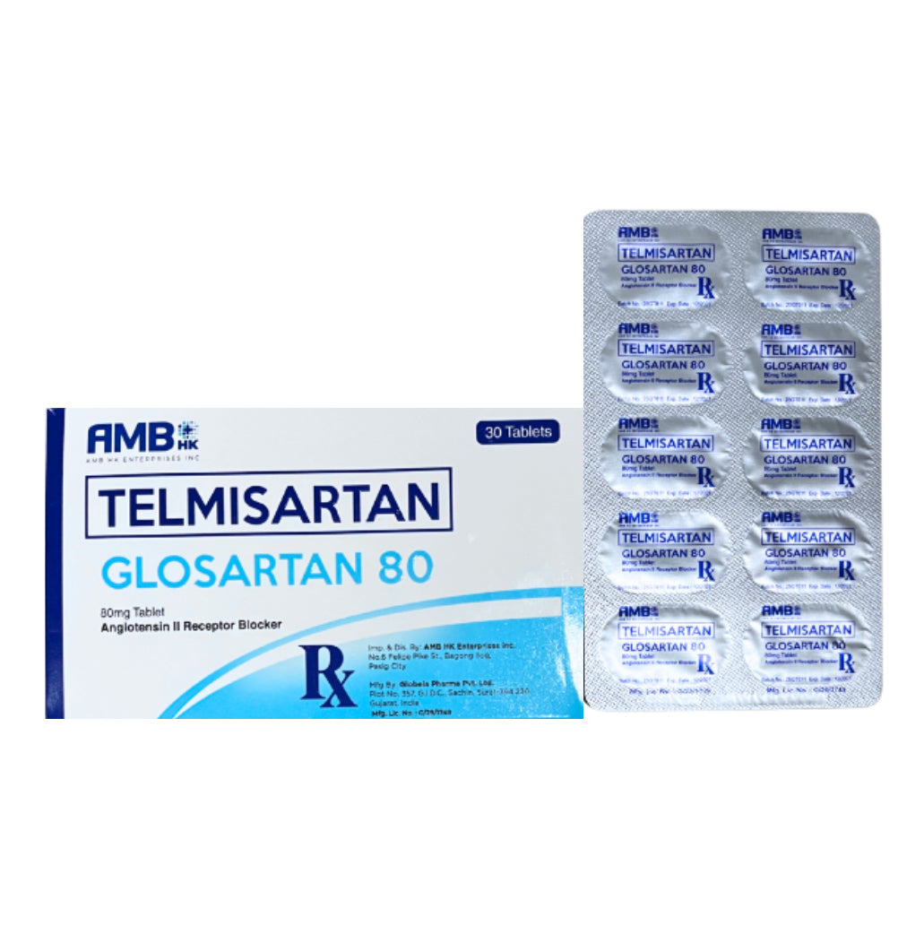 TELDRA (Telmisartan) 80mg Tablet x 1