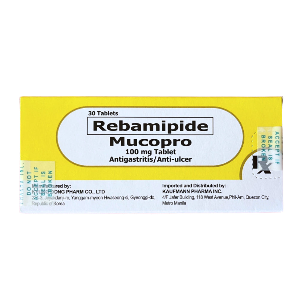 Rebamipide 100mg Tablet x 1