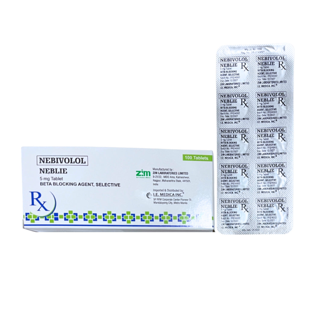 NEBILET ( Nebivolol ) 5mg Tablet x 1s