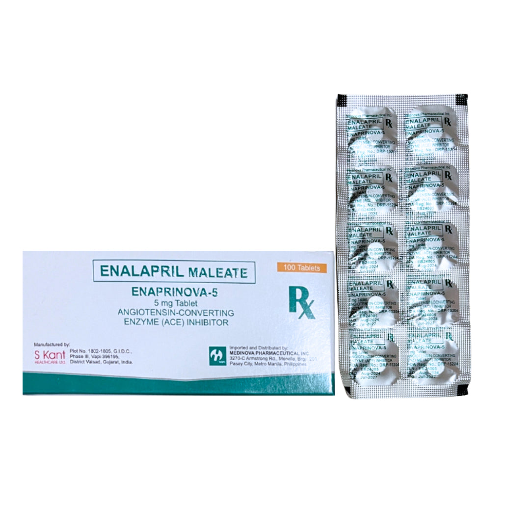 Enalapril 5mg Tablet x 1