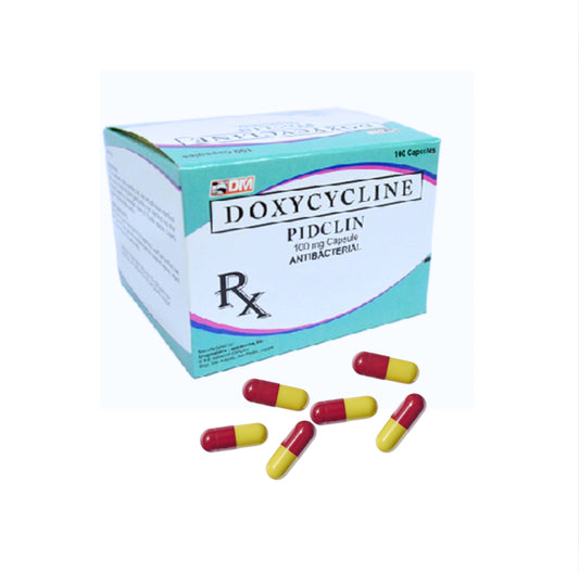 Doxycycline (as Hyclate) 100 mg Capsule x 1