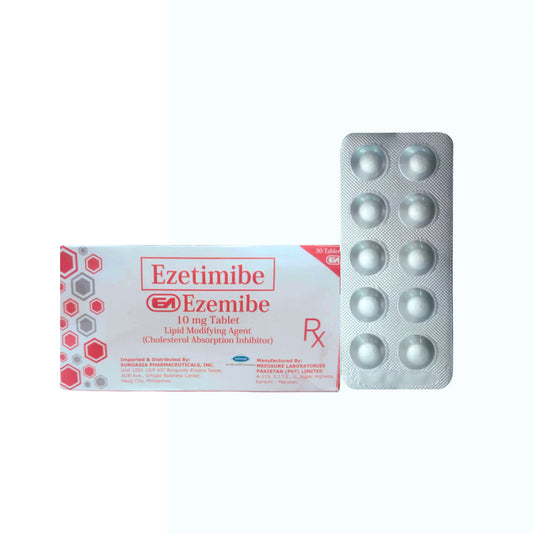 Ezetimibe 10mg Tablet x 1