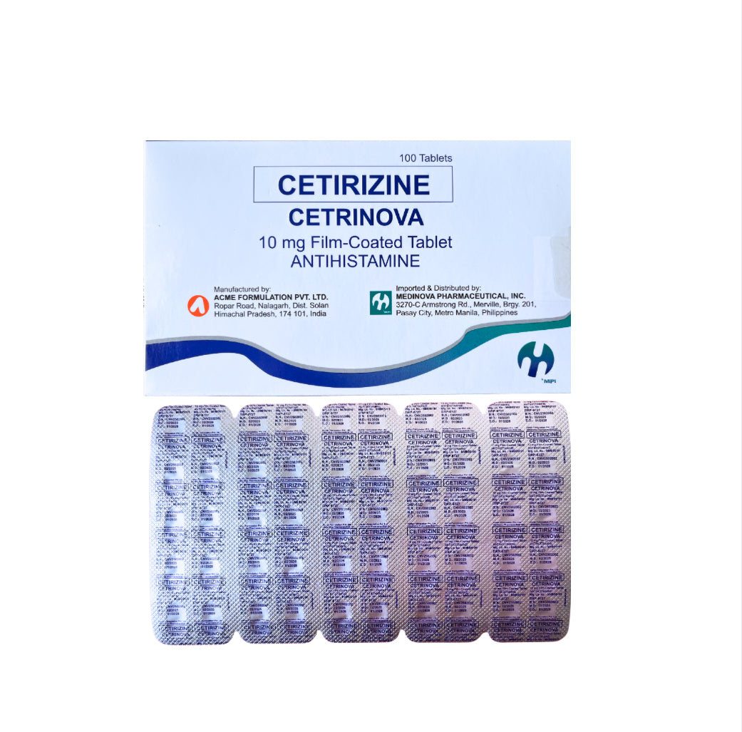 ZYRTEC Cetirizine 10mg Tablet x 1