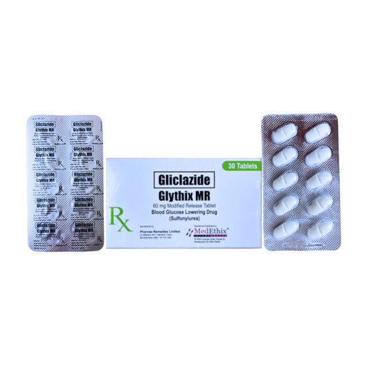 Gliclazide 60mg MR Tablet x 1