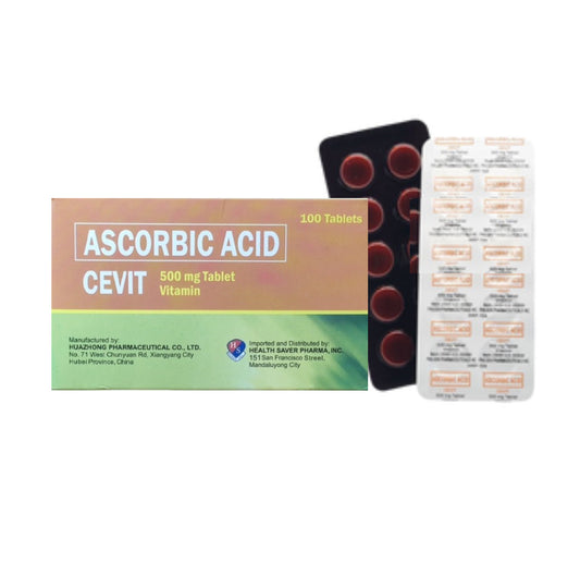 Ascorbic Acid 500mg (Vitamin C) Tablet x1