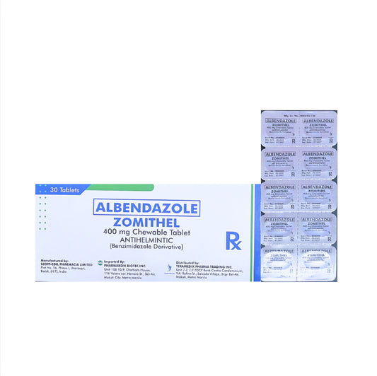 Albendazole 400mg Tablet x 1
