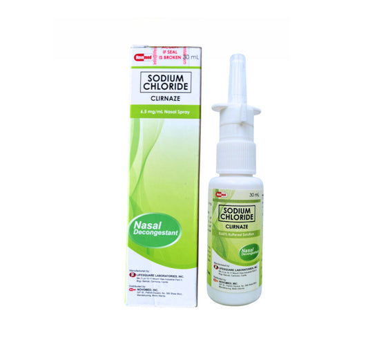 MUCONASE Sodium Chloride 6.5mg Solution Nasal Spray 30ml x 1