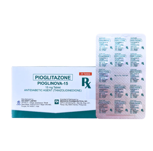 Pioglitazone 15mg Tablet x 1