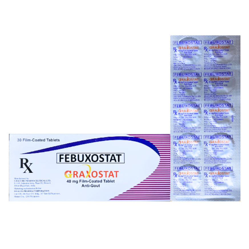 UXENTA  Febuxostat 40mg Tablet x 1