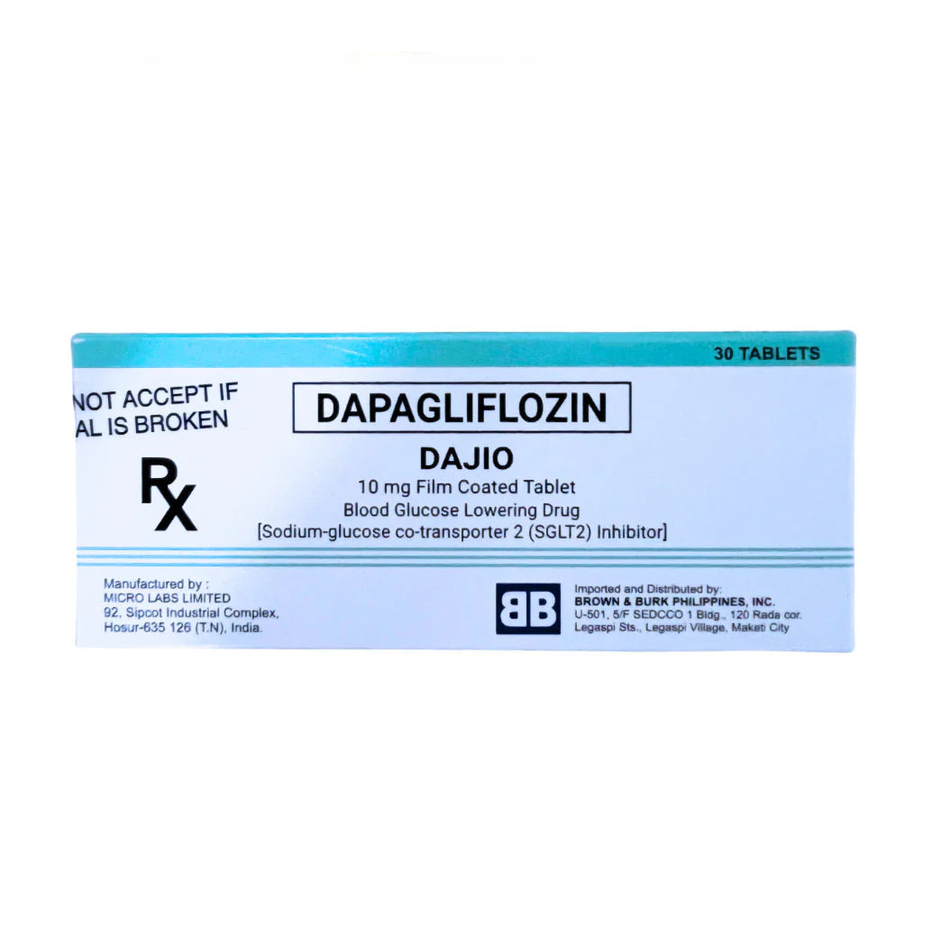 Dapagliflozin 10mg. Tablet x 1s