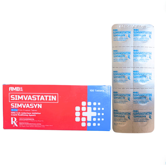 Simvastatin 10mg Tablet x 1