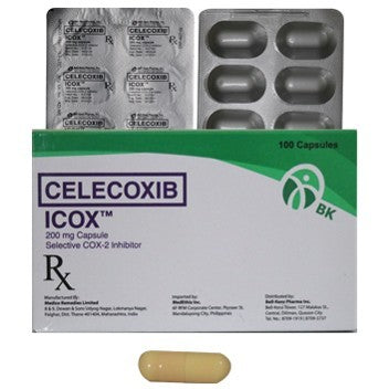 ICOX ( Celecoxib ) 200mg Capsule x 1