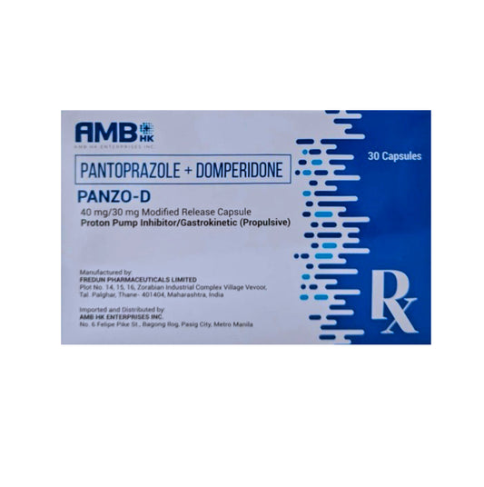 Pantoprazole+Domperidone 40mg/30mg Tablet x 1