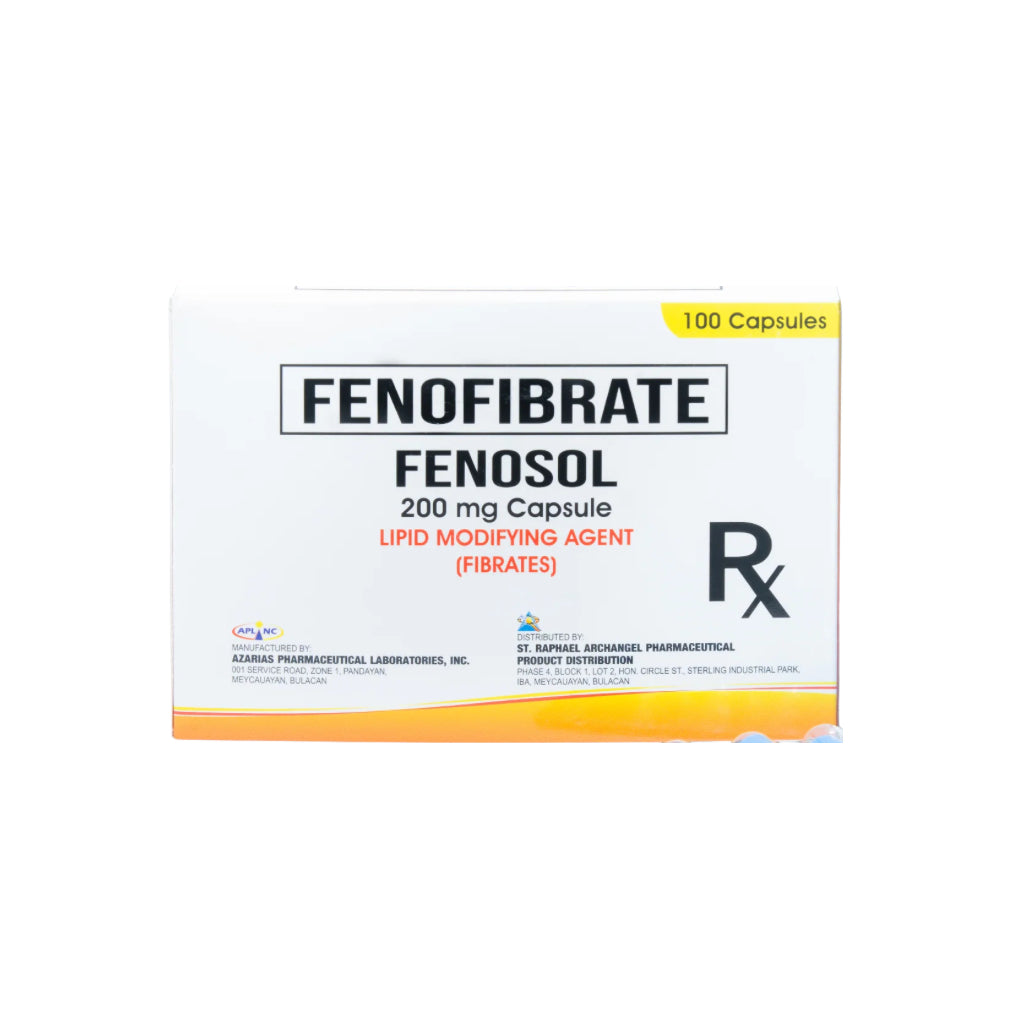 Fenofibrate 200mg Capsule x 1