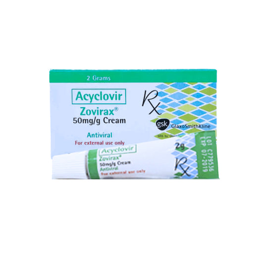ZOVIRAX Aciclovir 50g./g. Cream 2g.