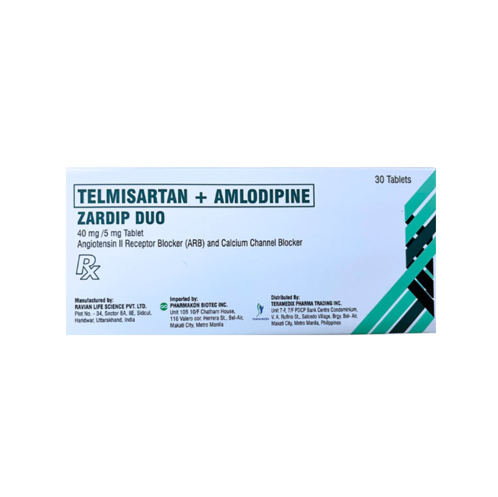 Twynsta (Telmisartan + Amlodipine) 40mg./5mg. Tablet x 1