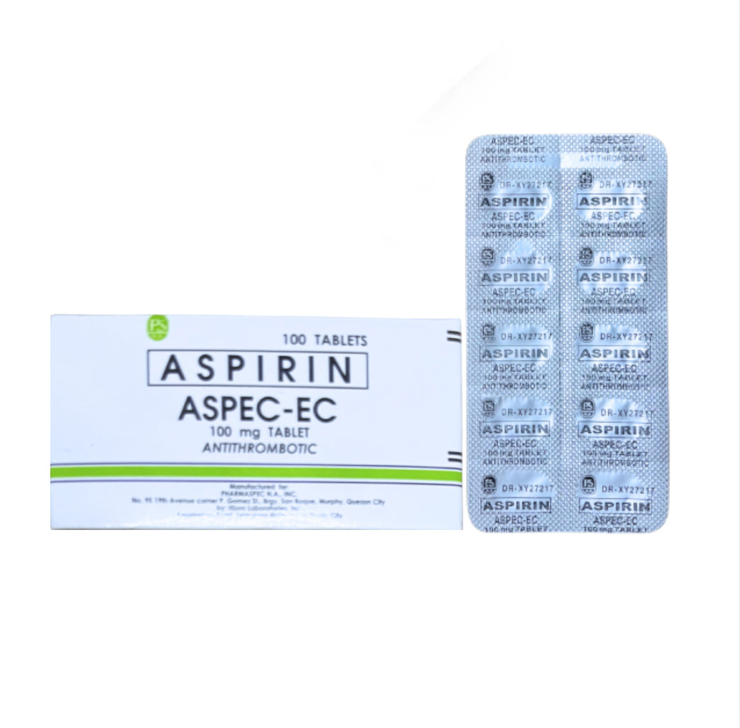 BAYER Aspirin 100mg Tablet x 1 – XalMeds, image size:1045x1029