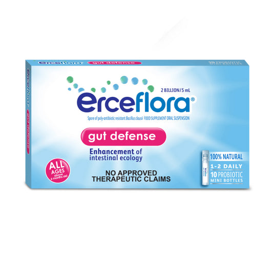 ERCEFLORA Bacillus Clausii 2B 5ml Oral Suspension Carpule