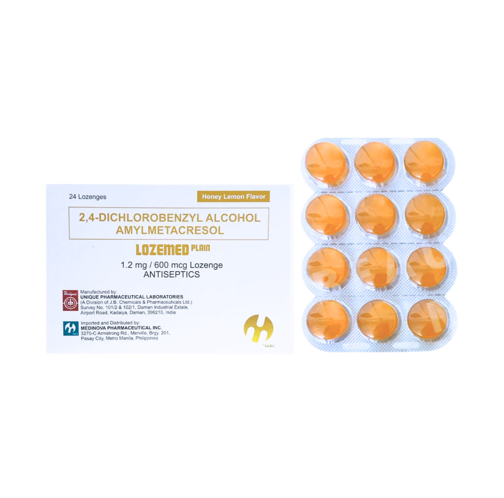 STREPSILS (Dichlorobenzyl Alcohol+ Amylmetacresol) Lozenges x 24’s