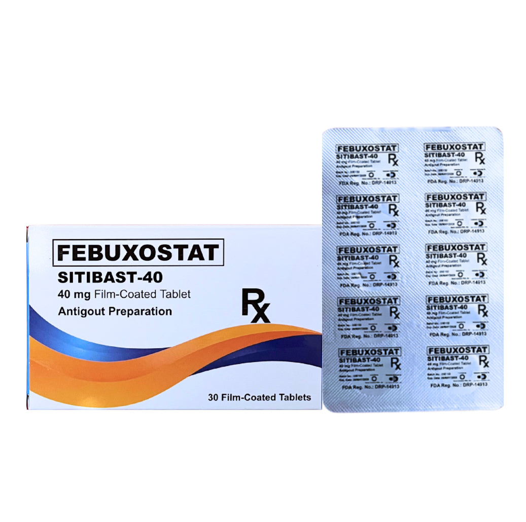ATENURIX Febuxostat 40mg Tablet x 1 – XalMeds