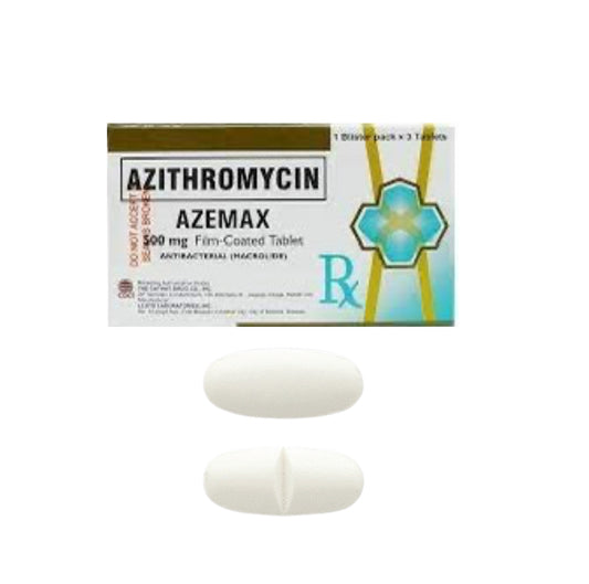 AZEMAX ( Azithromycin ) 500mg Tablet x 1