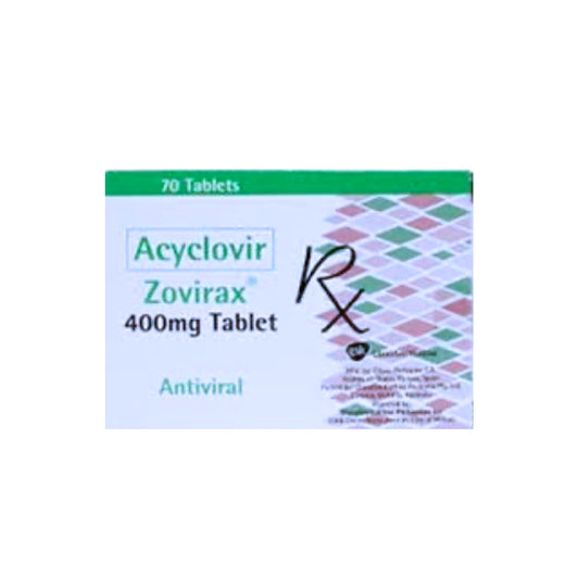 ZOVIRAX ( Aciclovir ) 400mg Tablet x 1