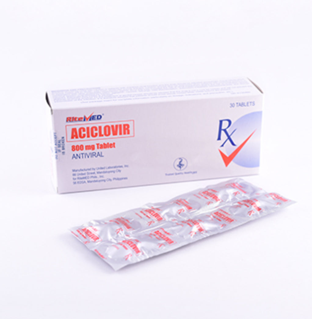 RITEMED ( Aciclovir ) 800mg Tablet x 1