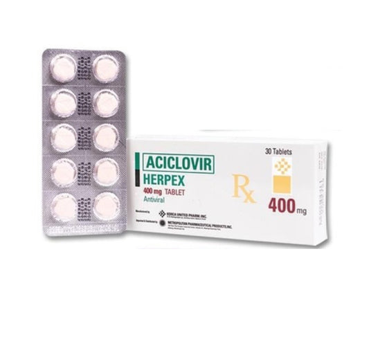 HERPEX ( Aciclovir ) 400mg Tablet x 1