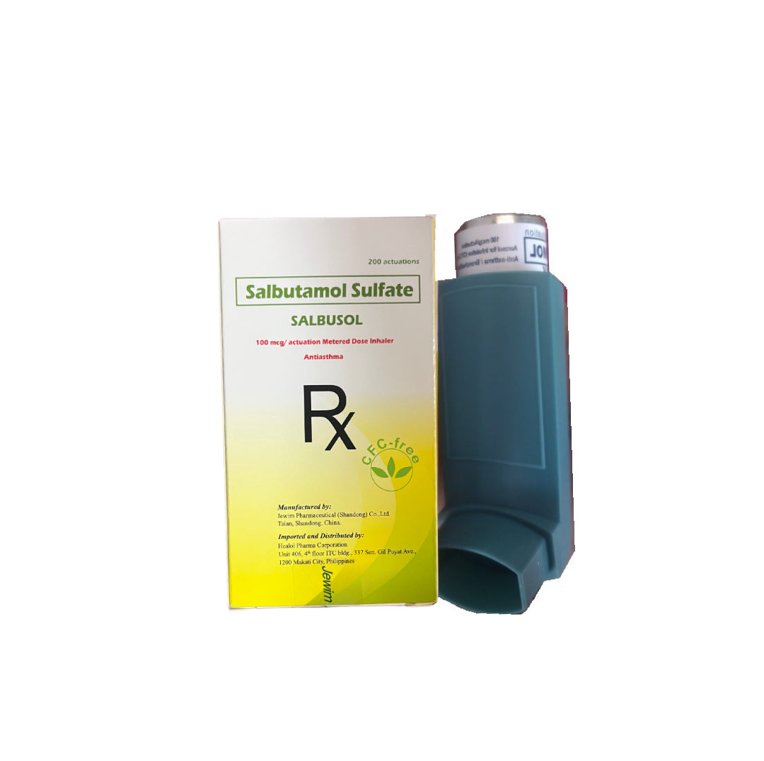 ASMALIN Inhaler Salbutamol 100mcg/Actuation 200 Actuations x 1