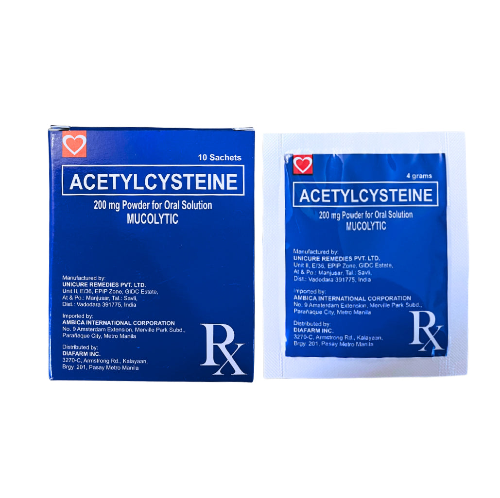 FLUIMUCIL ( Acetylcysteine ) 200mg Granules for Solution Sachet x 1