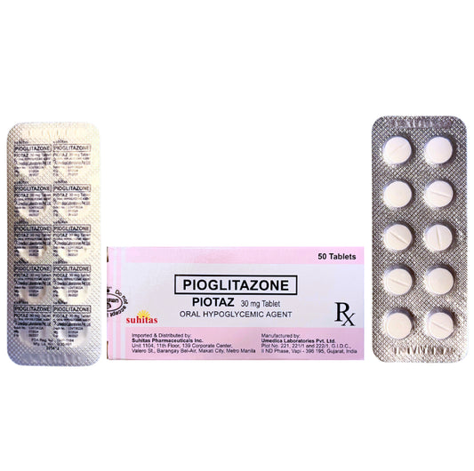 Pioglitazone 30mg Tablet x 1