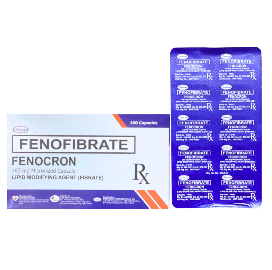 FENOGAL ( Fenofibrate )  160mg Capsule x 1