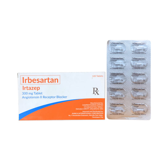 Irbesartan 300mg Tablet x 1