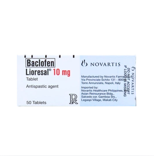 LIORESAL [Baclofen] 10mg. Tablet x 1