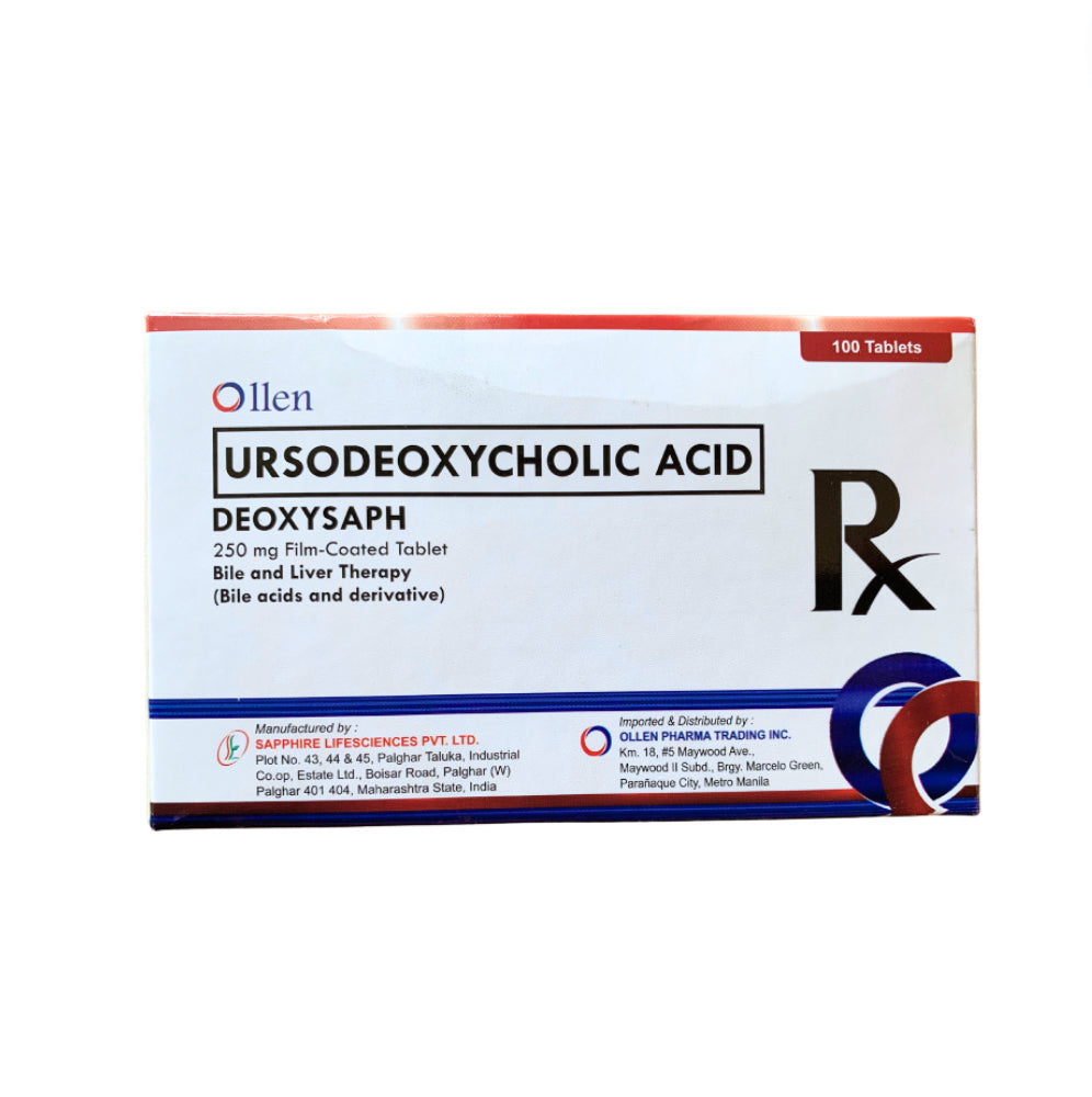 Ursodeoxycholic Acid 250mg Tablet x 1