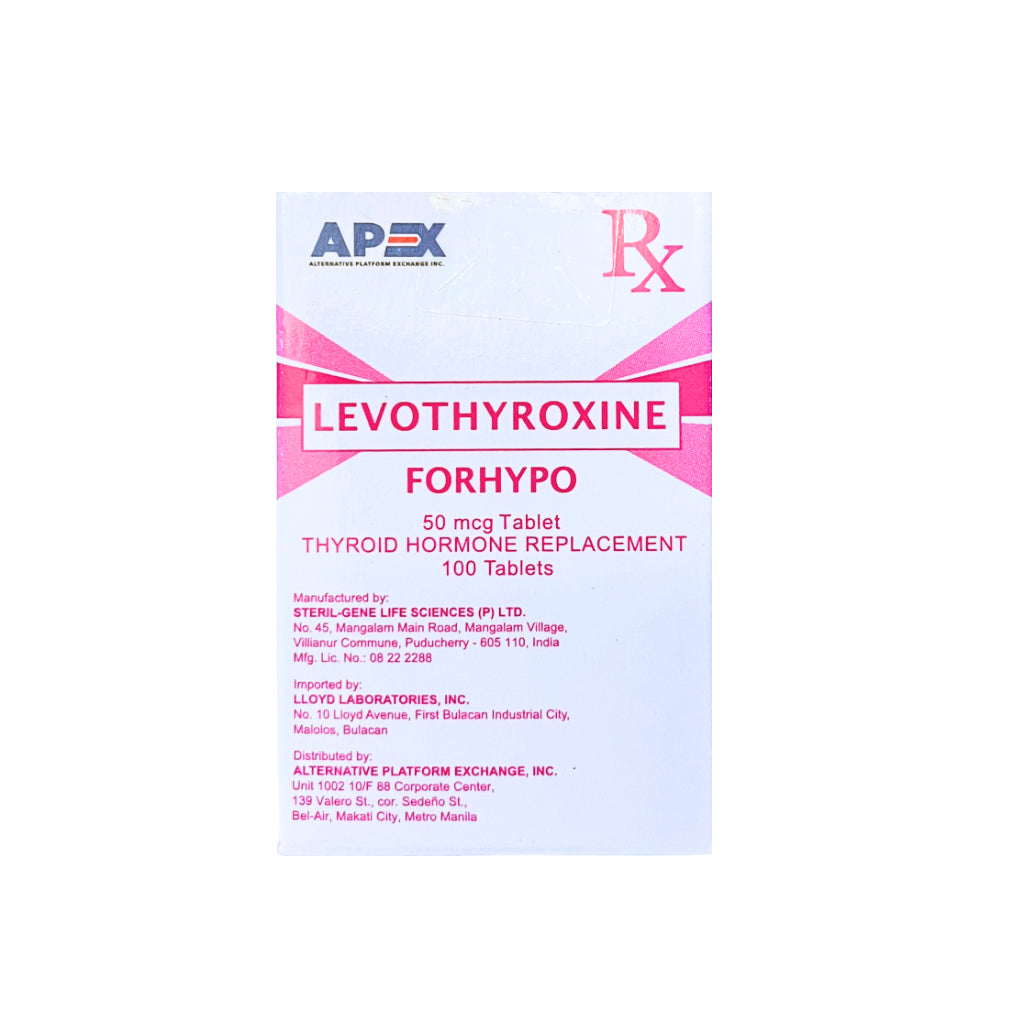 Levothyroxine 50mcg. Tablet