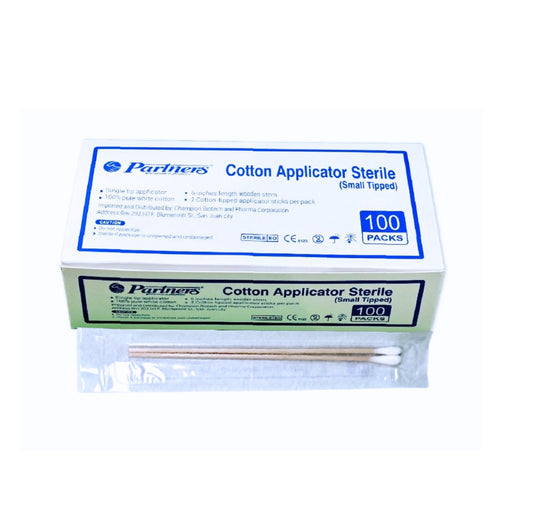 Sterile Cotton Tip Applicator (Small Head) Per Piece x 1s
