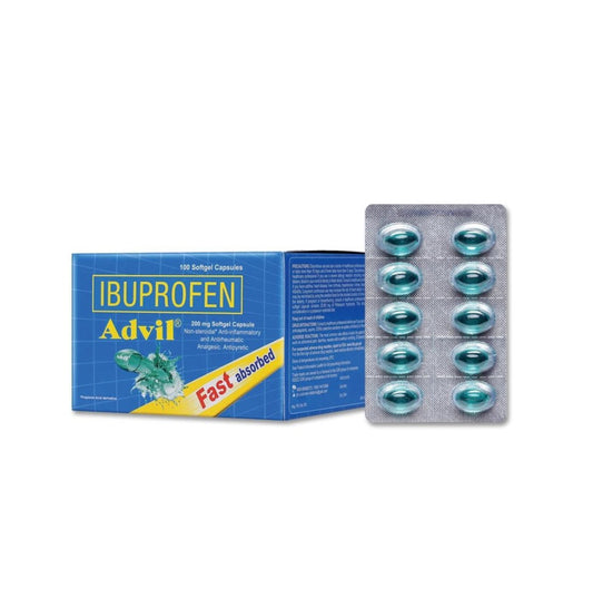 ADVIL (Ibuprofen) 200mg Softgel Capsule