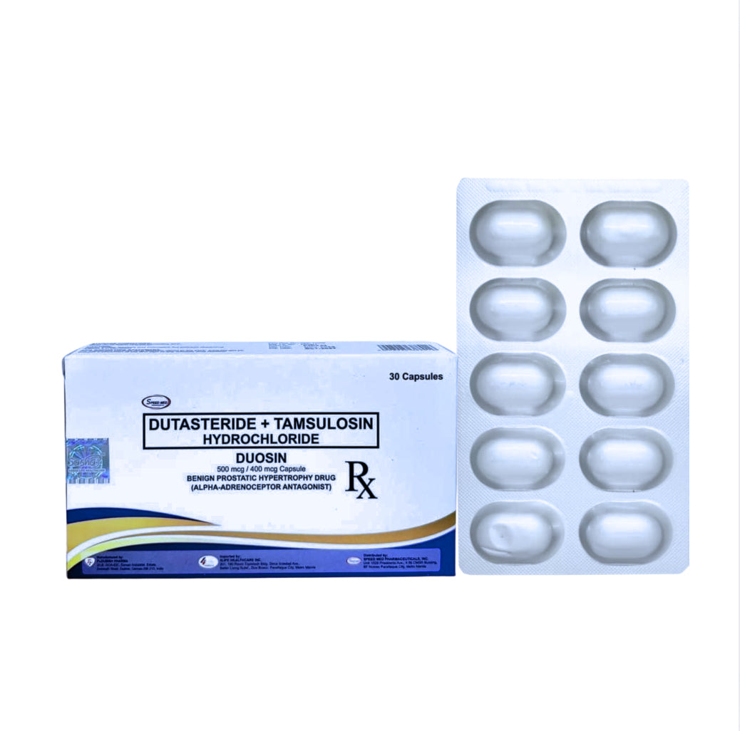 Dutasteride+Tamsulosin 500mcg/400mcg. Tablet x 1
