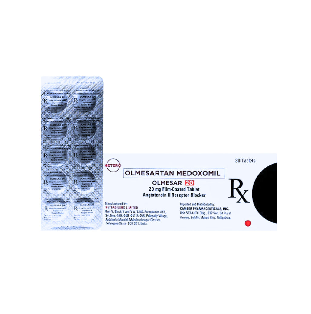 Olmesartan 20mg Tablet x 1
