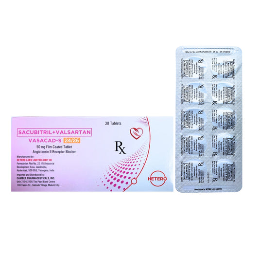 Sacubitril/Valsartan 50mg Tablet
