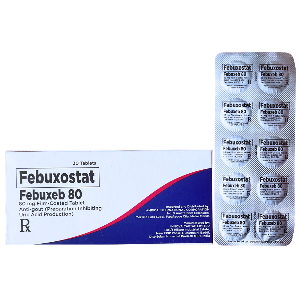 FURIC Febuxostat 80mg Tablet x 1