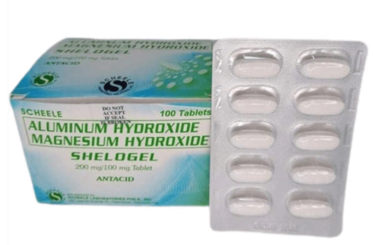 Aluminum+Magnesium 200mg/100mg Tablet x1