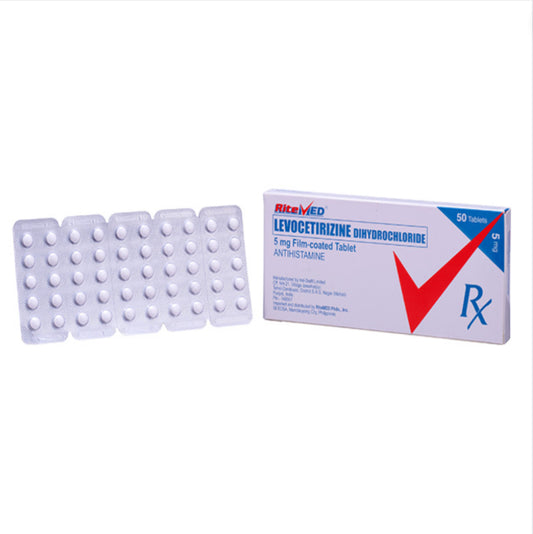 RITEMED ( Levocetirizine ) 5mg Tablet x 1