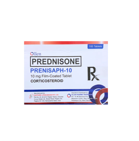 Prednisone 10mg Tablet x 1
