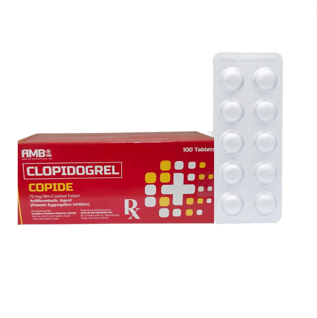 PLAVIX Clopidogrel 75mg Tablet x 1