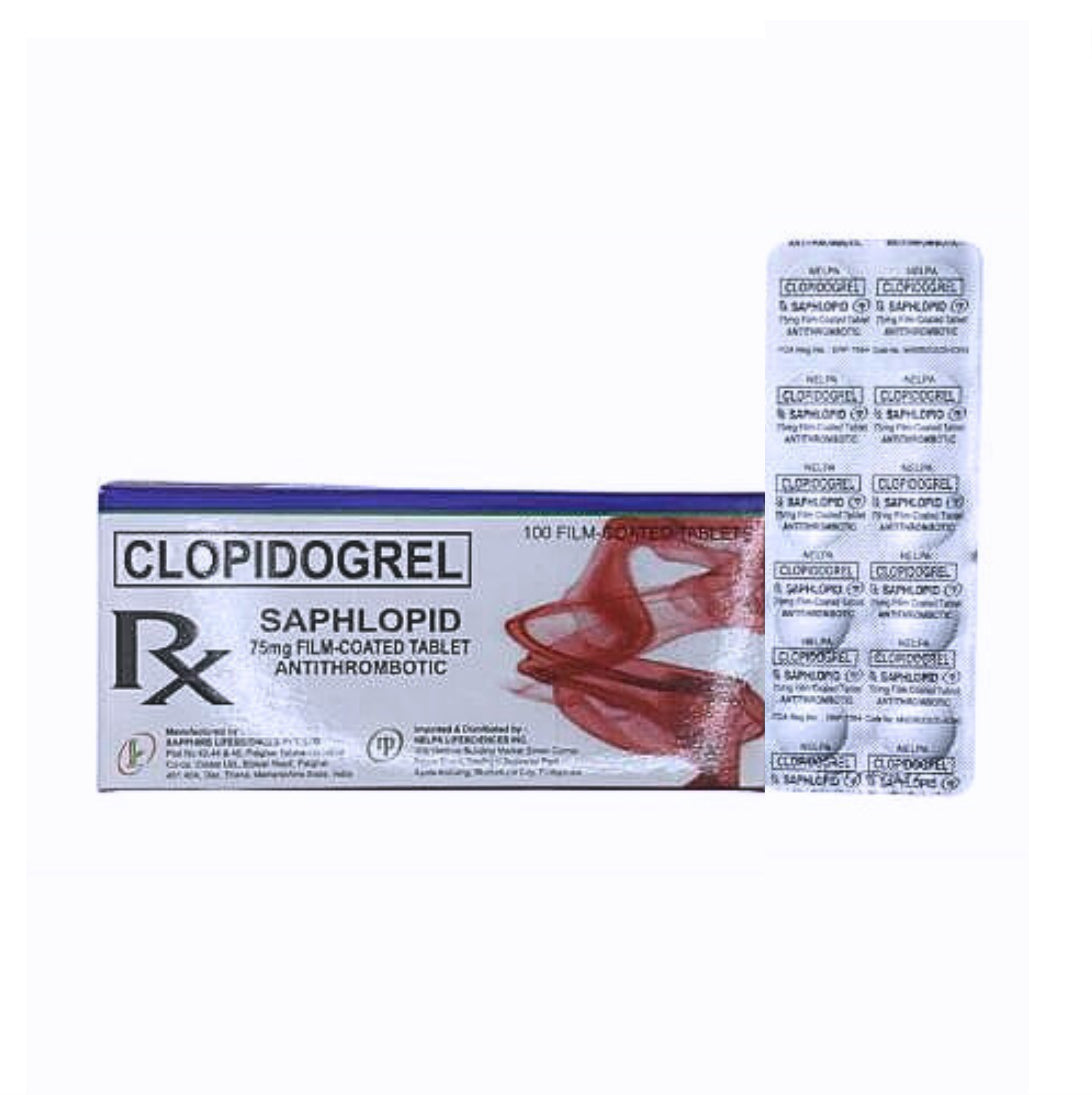 PLAVIX Clopidogrel 75mg Tablet x 1